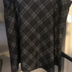 Dress barn plaid skirt